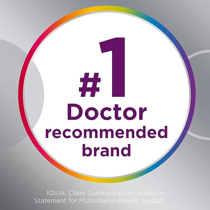 Centrum Minis Silver Women's Multivitamin for Women 50 Plus, Multimineral Supplement with Vitamin D3, B Vitamins, Non-GMO Ingredients, Supports Memory and Cognition in Older Adults - 280 Ct