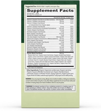 Men’s Multi Once Daily, Men's Multivitamin, 19 Vitamins from Herbs & Superfoods, 30 Count