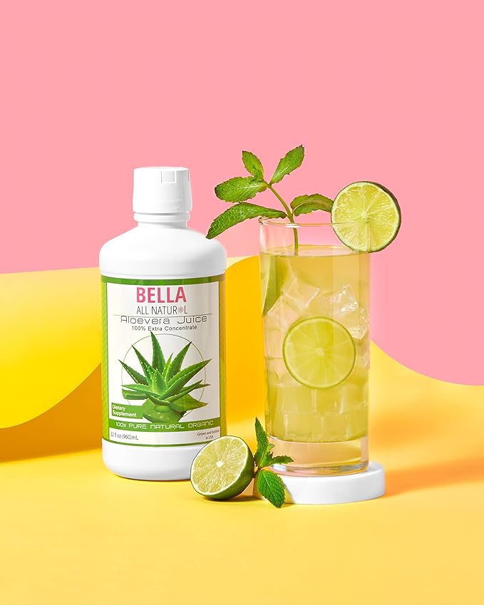 Bella All Natural Aloe Vera Juice (UnFlavored) 32 Oz