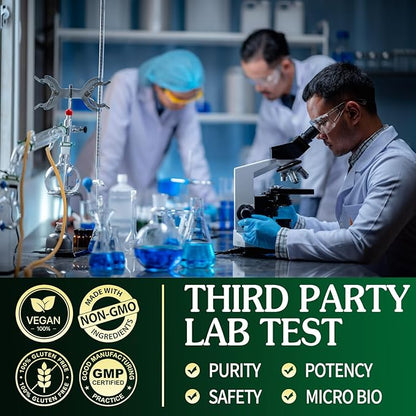 Magnesium Ashwagandha Supplement,Magnesium L-threonate & Glycinate,Melatonin,L-Theanine Plus Vitamin D3,Gluten Free,120 Capsules