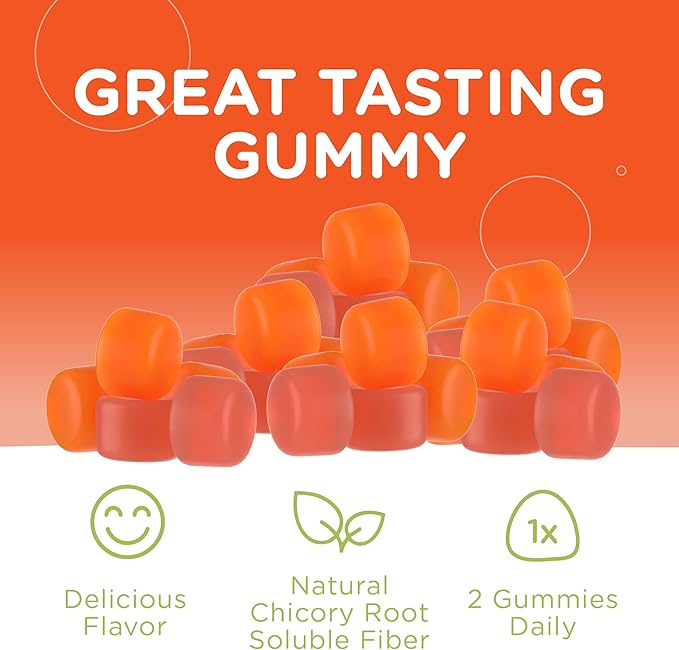Zahler - Fiber Gummies for Adults & Kids (120 Count) Certified Kosher Adult & Kids Fiber Gummy Chews for Digestion Support, Healthy Regularity & Overall Health - Chewable Children's Fiber Supplements