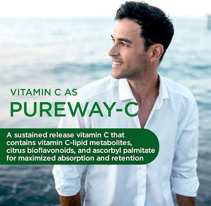 EMERALD LABS Men's 1 Daily Multi - Additive-Free Men's Multivitamin - Includes Lycopene, Zinc, Vitamin D3, & More - Supports Bones, Prostate & Vision* - 30 Vegetable Capsules