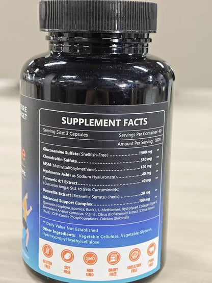 NATURE TARGET Glucosamine Chondroitin and Probiotics for Women Urinary Tract Health