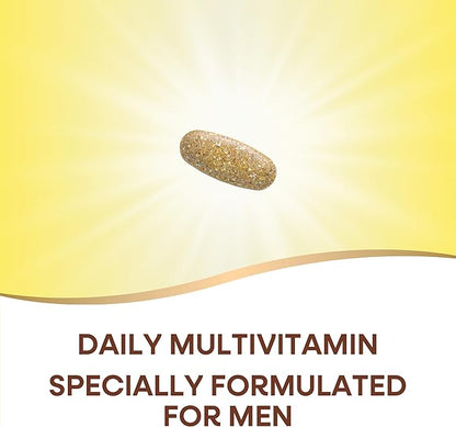 Nature's Way Alive! Men's Daily Ultra Multivitamin, Promotes Healthy Heart & Muscle Function*, with B-Vitamins Including Methylated B12, Gluten Free, 150 Tablets
