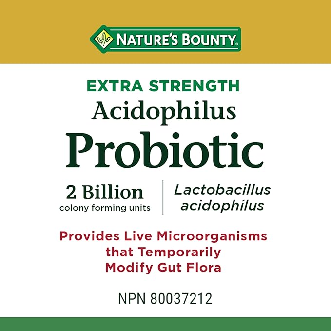 Nature's Bounty Acidophilus Probiotic 2 Billion, 150 caplets
