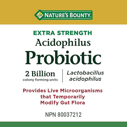 Nature's Bounty Acidophilus Probiotic 2 Billion, 150 caplets