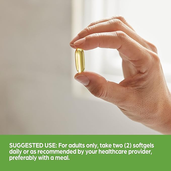 Orgain Fish Oil Omega 3 Supplement 1240mg, EPA & DHA 1130mg, Supports Joint, Eye, Brain & Heart Health, No Mercury or Toxins, Sustainably Sourced from Wild-Caught Fish - 90 Softgels, 45 Day Supply