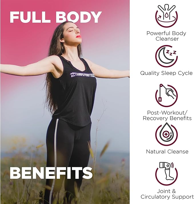 Nutrivein Premium Tart Cherry Capsules 3000mg: Ultra Strength Tart Cherry Extract Supplement for Post-Athletic Recovery, Detox, Rest, & Mobility