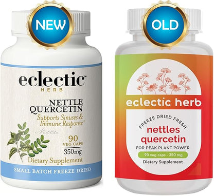 Eclectic Herb - Nettle Quercetin Capsules | Non-GMO, Vegan | 90 CT