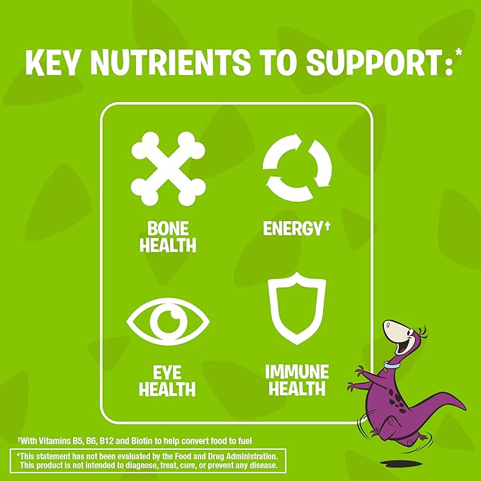 Flintstones Sour Gummies Kids Vitamins, Gummy Multivitamin for Kids with Vitamins A, B6, B12, C, D & more, 180ct (Pack of 2)