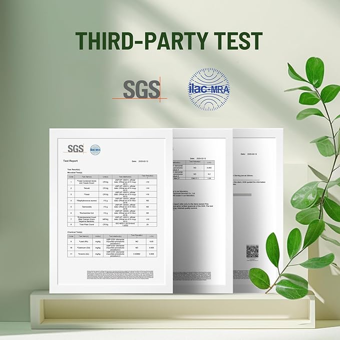 Magnesium Glycinate 300mg - 270 Capsules, 100% Chelated Magnesium, Third-Party Tested, Vegan, Non-GMO & Gluten Free, High Absorption Formula for Sleep, Muscles, Nerves & Energy Support