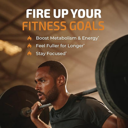 Burn Pro 7-in-1 Thermogenic Metabolism Booster | Weight Management Support Supplement with Appetite & Energy Support | Bloating Relief, Targeted Belly Toning & Keto Inducing | Slim, Trim & Tone | 60ct