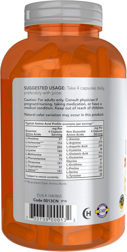 Now Foods Sports, Amino Complete, 360 Veg Capsules
