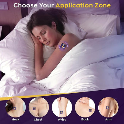 66ct Sleep Patches for Adults Extra Strength – All Natural Nighttime Comfort with Melatonin & Magnesium, Quick-Acting & Long-Lasting