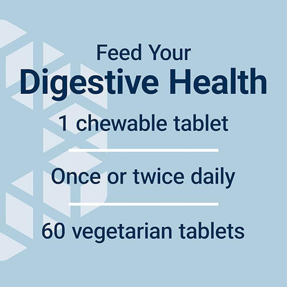 Life Extension FLORASSIST® Prebiotic Chewable (Strawberry), 1000 mg xylooligosaccharides, prebiotic Supplement Provides Fuel for Gut Flora, Gluten-Free, Non-GMO, Vegetarian, 60 chewable Tablets