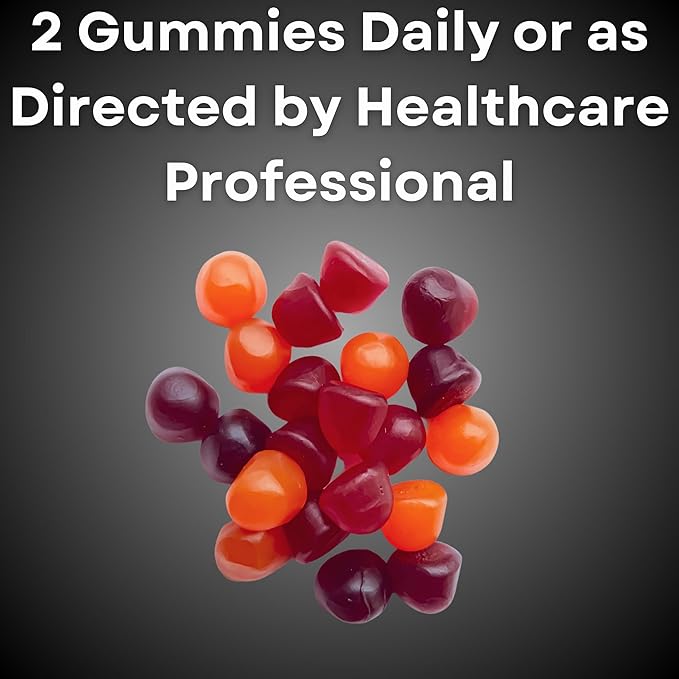 Halal Complete Complex Adult Multivitamin Gummies | Natural Immune Boost for Men & Women | Vegetarian & Non-GMO | Gluten, Gelatin, Peanut & Dairy-Free Vitamin Gummy | 90 Count