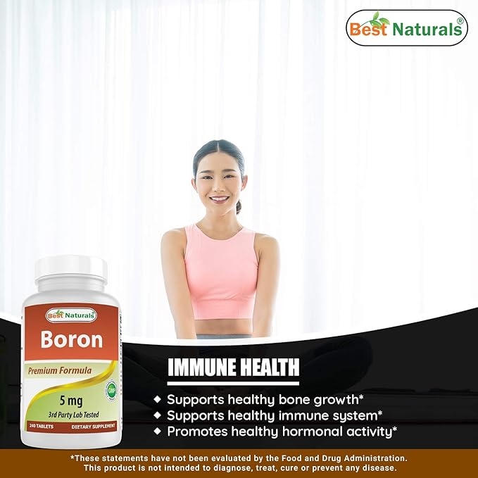 Boron 5 mg & Selenium 200 mcg