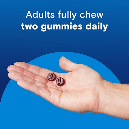 One A Day Men’s Daily Essentials Multivitamin Gummies, Multivitamin for Men, Bone Health, Zinc, Raspberry Natural Flavor, 120 Gummies