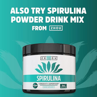 ZHOU Spirulina : 33: Tab, (Btl-Plastic) 180ct