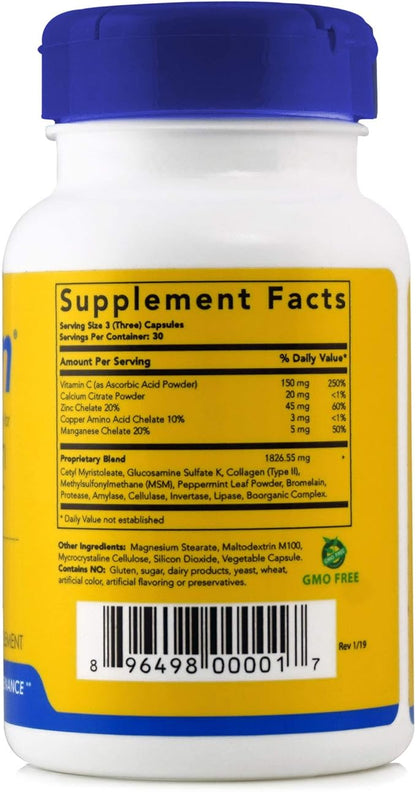 Flexcin Joint Health & Mobility Formula with CM8-3 Pack (270 Capsules)