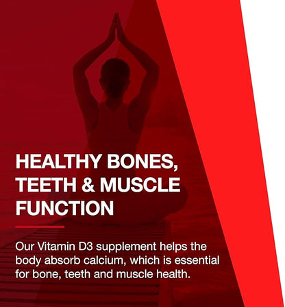 PROTOCOL FOR LIFE BALANCE Vitamin D3 10,000 IU - Immune Support Health Bones and Teeth - 120 Softgels