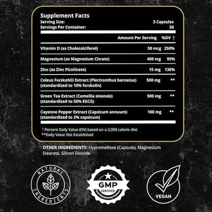 UNALTERED Hormone Balance for Women Weight Management - Natural Hormonal Wellness Support - Features Green Tea Extract, Cayenne, Magnesium, & Zinc - 90 Vegan Capsules