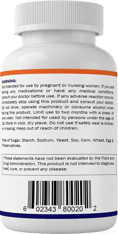 Vitamatic Melatonin 20 mg Tablets | Vegetarian, Non-GMO, Gluten Free | HIGH Potency 20 MG | Natural Berry Flavor (1/2 Tablets = Melatonin 10 mg) (120 Count (Pack of 3))