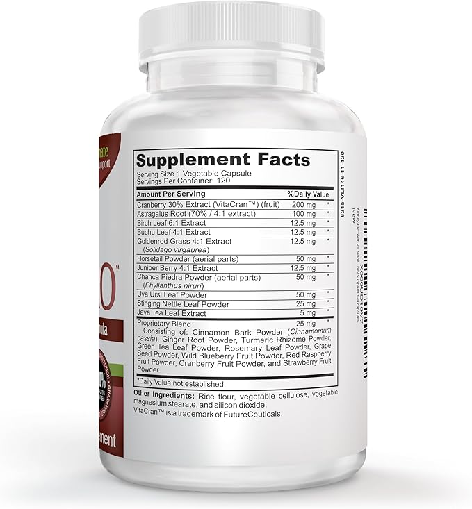 Kidney-Pro: with 21 Kidney Health Supplements in 1 Formula (Total Kidney Support),120 capsules.