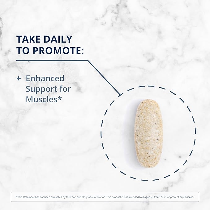 Metagenics MyoCalm Plus - with Passionflower, Valerian Root, Magnesium & Calcium - Non-GMO, Gluten-Free & Vegetarian - 20 Servings - 60 Tablets