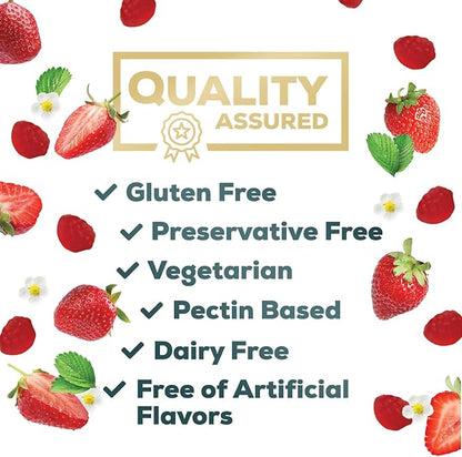 Fiber Supplement Gummies for Digestive Health & Regularity Support, Fiber 4g Gummy for Adults, Daily Prebiotic Supplements, Natural Prebiotic Fiber Gummy, Plant Based, Strawberry Flavored - 60 Gummies