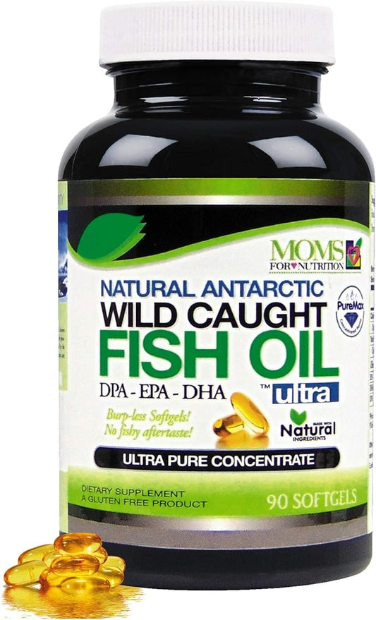 Wild Caught Omega 3 Fish Oil DPA-EPA-DHA 2,900 Milligram Fish Oil Supplement