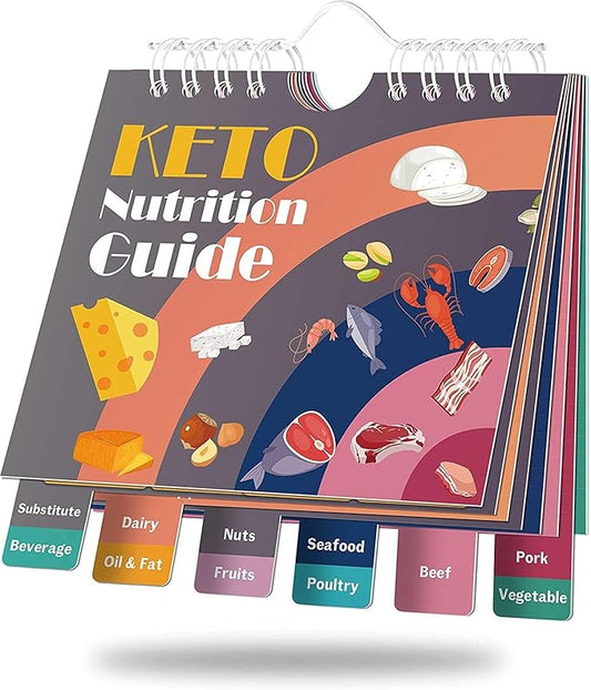 Mini Keto Cheat Sheets Magnets - 228 Keto Book for Beginners Keto Food List - Keto for Beginners Keto Diet Plan- Keto Diet Fridge Guide Plus Extra List of 488 Foods E-Book Easy to Carry Size