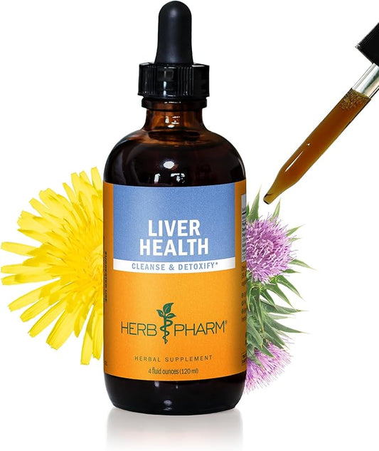 Herb Pharm Liver Health Liquid Herbal Formula for Liver and Gallbladder Support - 4 Ounce