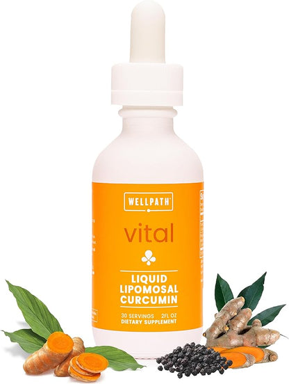WellPath Bundle of Soothe Thyroid Support & Hormone Balance for Women + Vital Liquid Liposomal Curcumin Drops