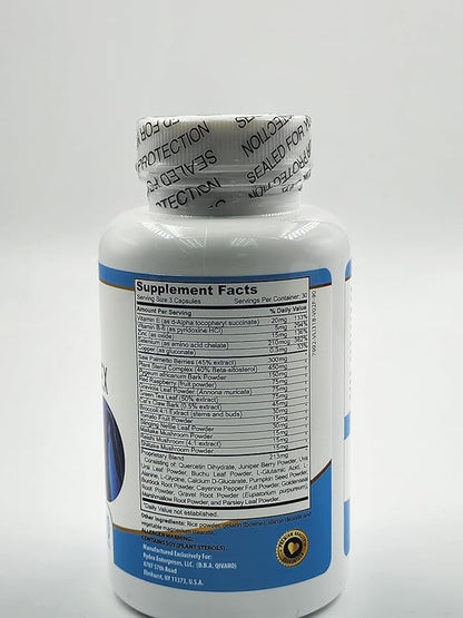 Prostate Complex for Men - Prostate Health Supplement with Saw Palmetto, Stinging Nettle, Selenium, Pygeum & Zinc - Prostate Herbal Complex - Non-GMO - Gluten Free - 90 Capsules