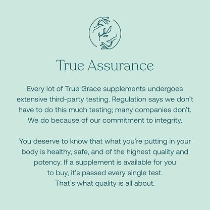 True Grace Daily Women’s Multivitamin 50+ - 60 Easy-to-Swallow Tablets - Immune, Energy, Longevity & Memory Support - Vegan - Gluten, Soy & Iron Free - 30 Servings