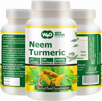 Neem Bark Powder and Neem Turmeric Bundle