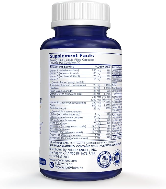 Multivitamin, 60 Liquid Capsules