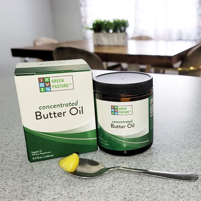 Green Pasture Concentrated Butter Oil Liquid - 6.4 fl. oz. - CLA- Vitamin A (6.4 fl. oz.)