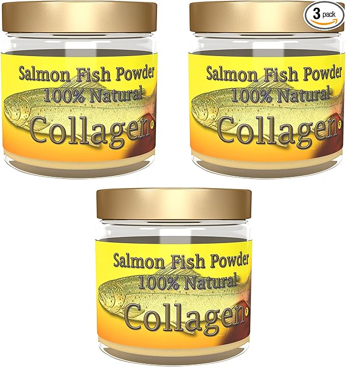 Salcoll Marine Collagen Peptides Powder - Bioactive Anti-Aging Supplement for Skin, Hair, Nails & Joints - 3.69 oz (3-Month Supply)
