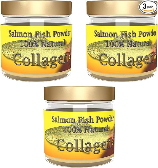 Salcoll Marine Collagen Peptides Powder - Bioactive Anti-Aging Supplement for Skin, Hair, Nails & Joints - 3.69 oz (3-Month Supply)