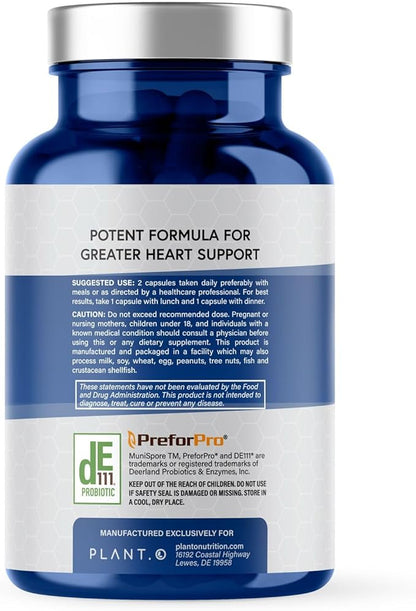 4-in-1 Prebiotic Probiotic & Postbiotic for Women & Men, Complete Gut & Digestive Support Supplement, Pre Post Probiotics & Digestive Enzymes 60 Capsules