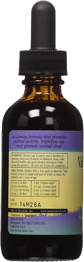 Herbs For Kids Valerian Super Calm (2oz)