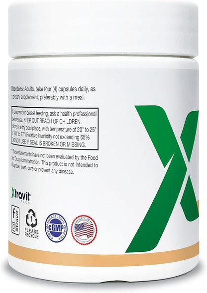 Skin Support Supplement – Natural Collagen Supplements for Men & Women - May Promote Healthy Skin, Hair, & Nail Growth - Non-GMO - No Fillers, Extra Strength 2000 mg, 120 Capsules