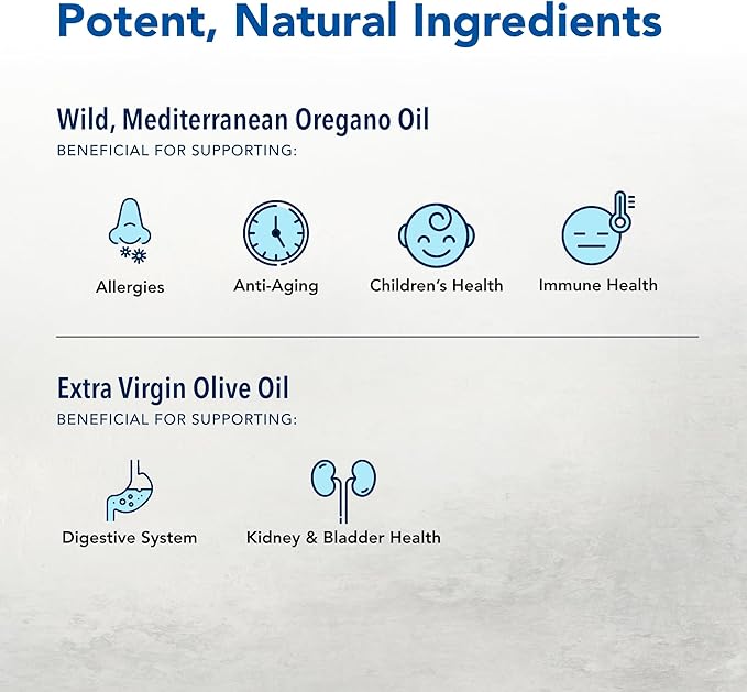 NORTH AMERICAN HERB & SPICE Oreganol P73-60 Gelcaps - Immune System Support - Unprocessed, Vegan Friendly Wild Oregano - Mediterranean Source - Non-GMO - 60 Servings