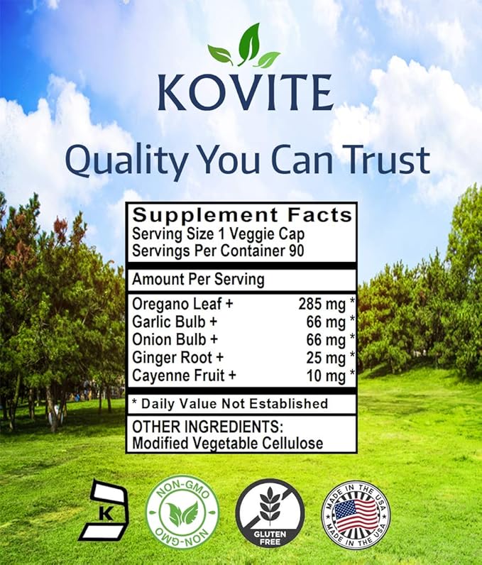 Oregano Supreme - 90 Vegetable Capsules