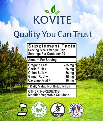 Oregano Supreme - 90 Vegetable Capsules