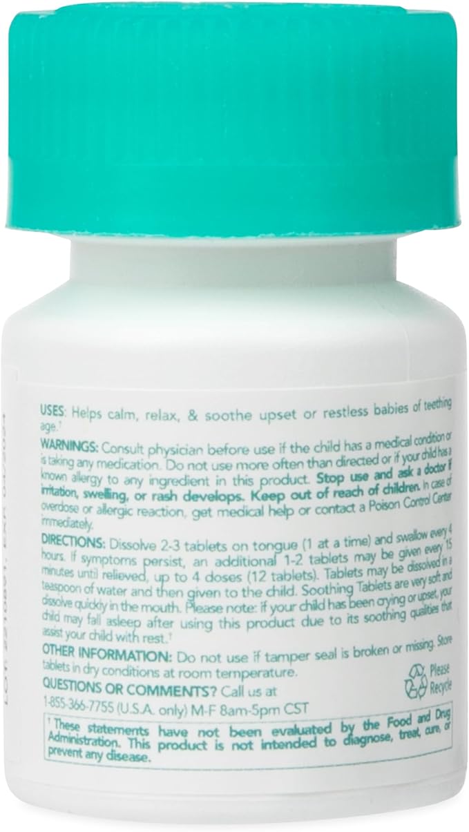Dr. Talbot's Chamomile Soothing Tablets, Quick Dissolve, 140 Count