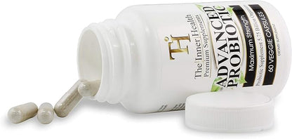 Advanced Probiotics for Women & Men to Support Healthy Gut & Immune System; 5.75 Billion Organisms; Bacillus Subtilis Lactobacillus Rhamnosus Acidophilus Probiotic L. Casei and More