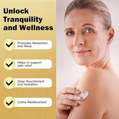 Magnesium Cream – Topical Magnesium Lotion with Lavender, Hemp Seed Oil, Vitamin E & Shea Butter – Relaxation Formula – Safe for Kids & Adults – 4 oz